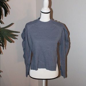 BP Sweater with Pearl Sleeves